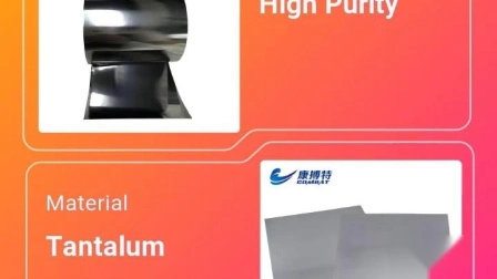 Lámina de tantalio de 0,03 mm de espesor Precio por kg