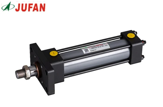 Cilindro hidráulico de tirante de doble efecto personalizado de diseño Jufan fabricado en China - Hc2