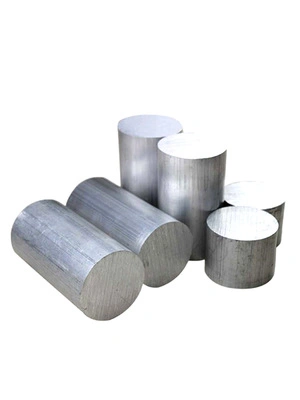 Venta caliente Varillas de aluminio de alta pureza 6063 6061 7075 Se puede cortar Venta directa de fábrica Barra redonda para material de construcción en stock