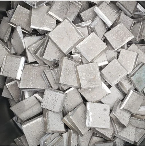 Fábrica de cátodos de níquel Hoja de níquel de alta calidad al por mayor de China, cátodos de níquel electrolítico puro 99.96% Precio barato